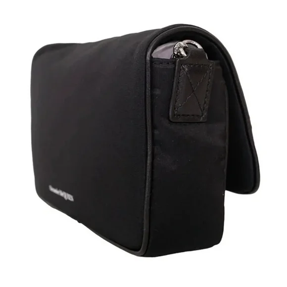 Alexander McQueen Graffiti Logo Nylon Skull Shoulder Bag NWT - Picture 6 of 8